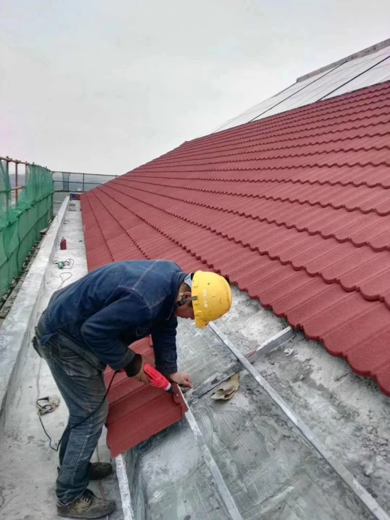 Tile Roofs installation